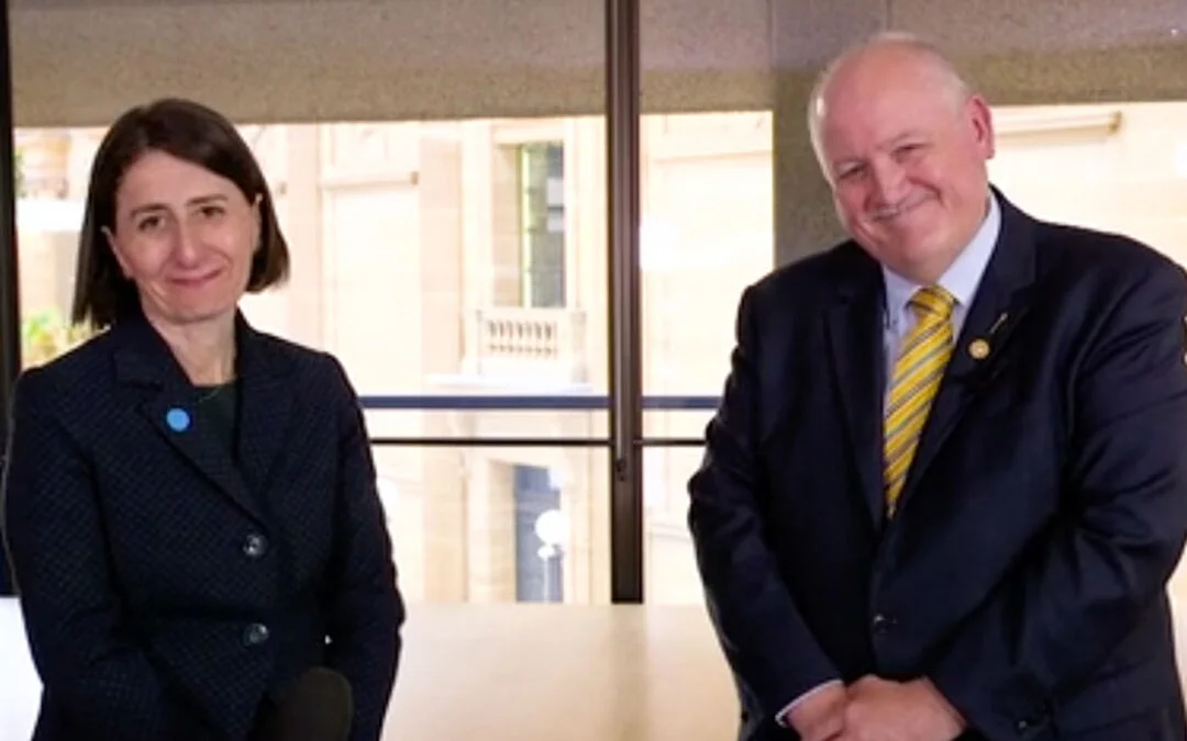 Mental Health Month Ends With Honourable Gladys Berejiklian & Mr Lee Evans MP